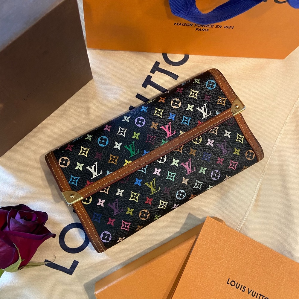 Louis Vuitton Takashi Murakami International Wallet